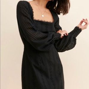 Stevie May Little Lace Black Dress